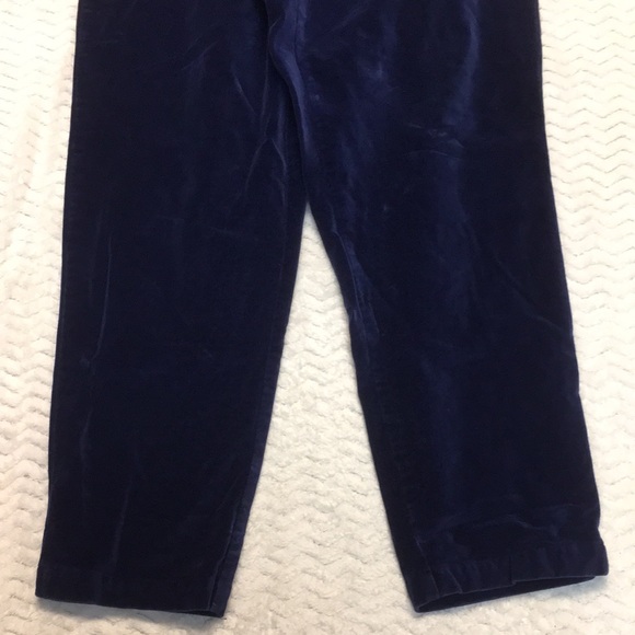 Talbots velour pants - size Petite 10 - Picture 6 of 8